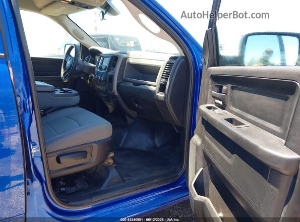 1C6RR7KG9JS293104 2018 RAM 1500 Blue Front interior view