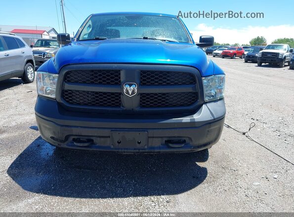 1C6RR7KG9JS293104 2018 RAM 1500 Blue 360 interior view