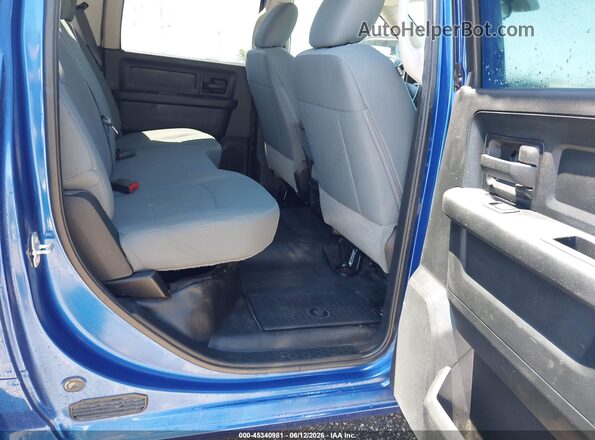 1C6RR7KG9JS293104 2018 RAM 1500 Blue VIN sticker view