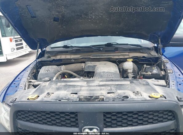 1C6RR7KG9JS293104 2018 RAM 1500 Blue Rear view
