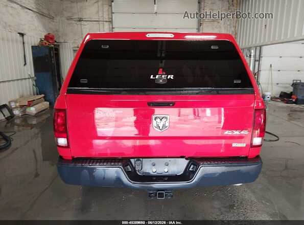 1C6RR7KG9JS293121 2018 RAM 1500 Red 