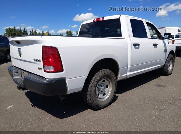 1C6RR7KG9JS300519 2018 RAM 1500 White უკანა მარჯვენა