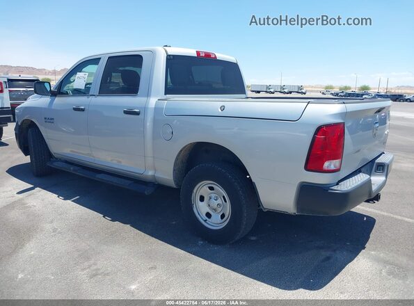 1C6RR7KG9JS306580 2018 RAM 1500 Silver უკანა მარცხენა