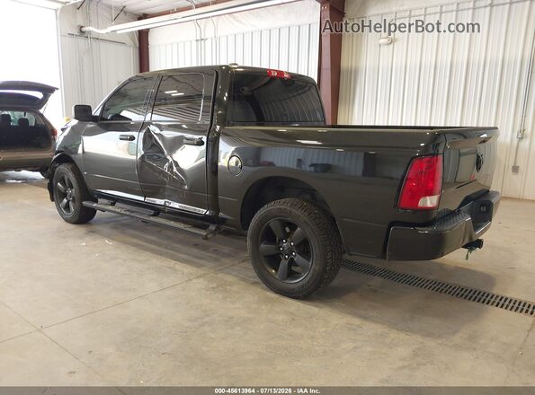 1C6RR7KGXJS230996 2018 RAM 1500 Black Հետևի ձախ