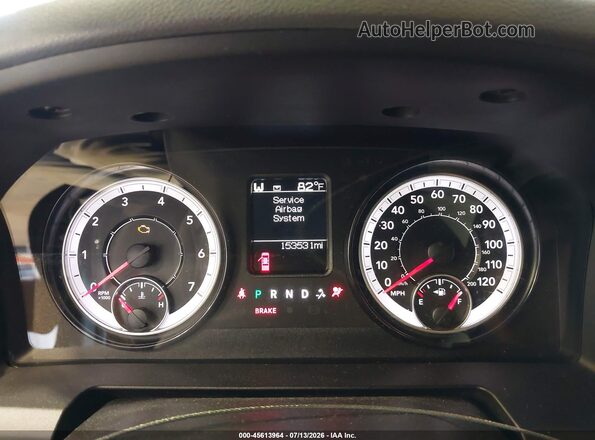 1C6RR7KGXJS230996 2018 RAM 1500 Black Հետևի նստատեղերի տեսք