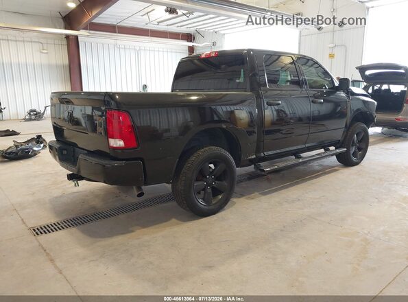 1C6RR7KGXJS230996 2018 RAM 1500 Black Հետևի աջ