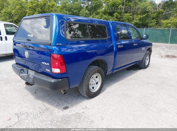 1C6RR7KGXJS291524 2018 RAM 1500 Blue Rear right