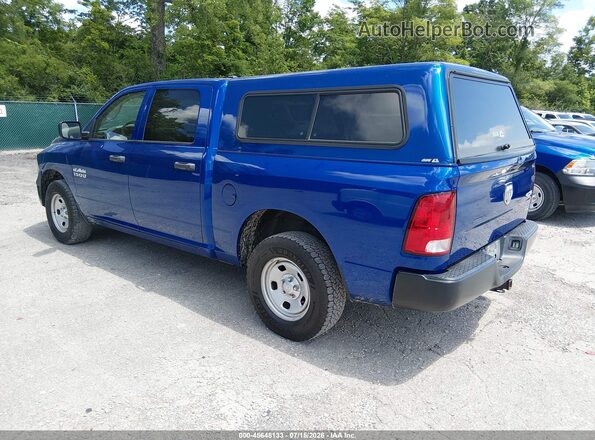 1C6RR7KGXJS291524 2018 RAM 1500 Blue Rear left