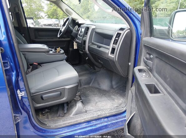 1C6RR7KGXJS291524 2018 RAM 1500 Blue Front interior view