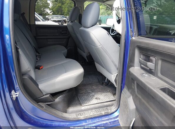 1C6RR7KGXJS291524 2018 RAM 1500 Blue VIN sticker view