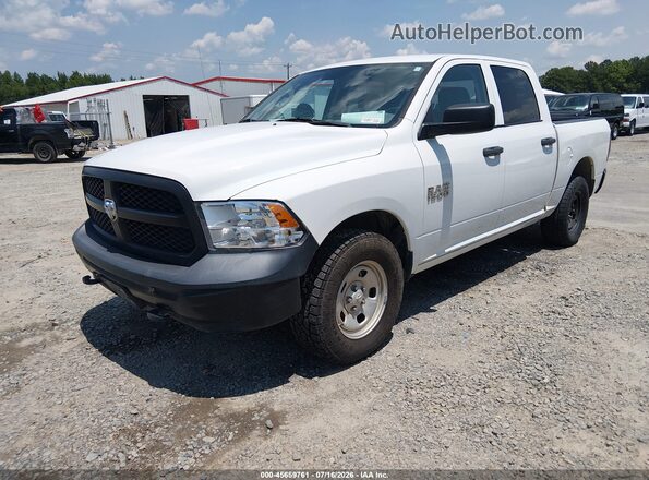 1C6RR7KGXJS306751 2018 RAM 1500 White Przód lewy