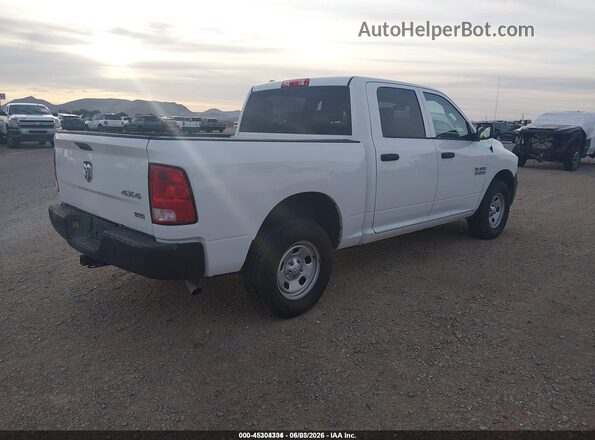 1C6RR7KGXJS315854 2018 RAM 1500 White Rear right