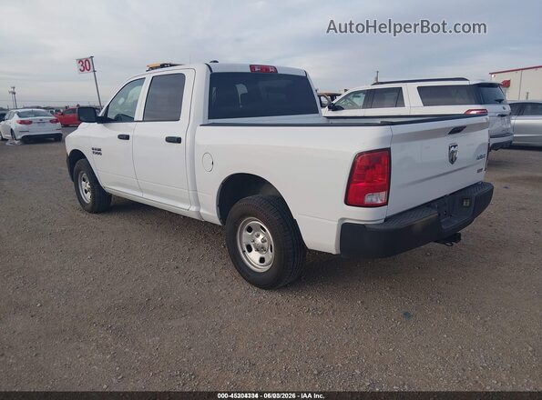 1C6RR7KGXJS315854 2018 RAM 1500 White Rear left
