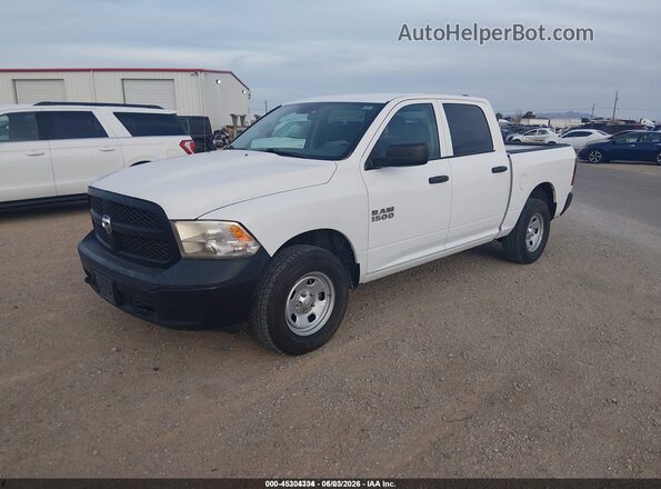 1C6RR7KGXJS315854 2018 RAM 1500 White Front left
