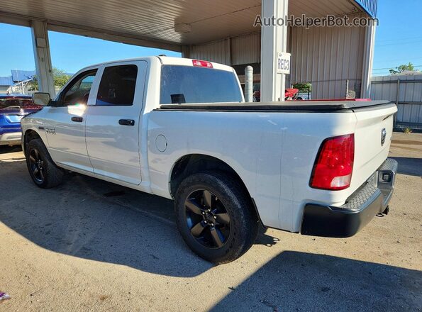 1C6RR7KM2JS303462 2018 RAM 1500 White Trasero izquierdo