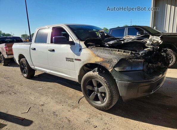 1C6RR7KM2JS303462 2018 RAM 1500 White Delantero derecho