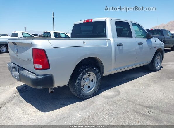 1C6RR7KM5HS761314 2017 RAM 1500 Серебряный Задняя правая четверть