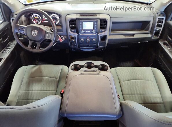 1C6RR7KM9GS229272 2016 RAM 1500 White Dashboard view