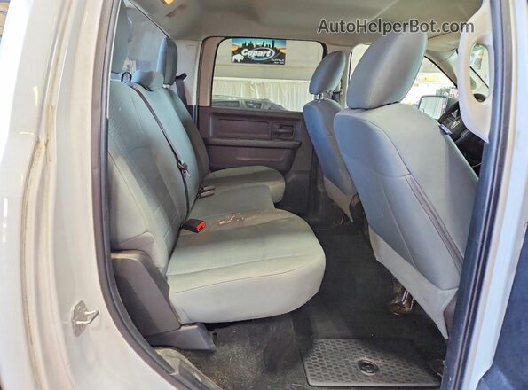 1C6RR7KM9GS229272 2016 RAM 1500 White Rear seats view