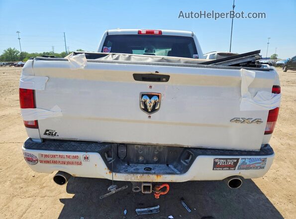 1C6RR7KT1GS111272 2016 RAM 1500 Белый Вид сзади