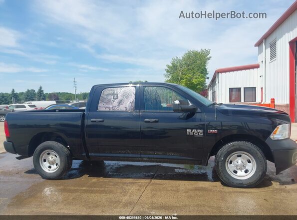 1C6RR7KT1KS651522 2019 RAM 1500 CLASSIC Black Вид задньої частини салону