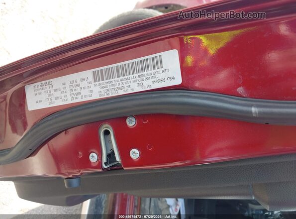 1C6RR7KT3KS506370 2019 RAM 1500 CLASSIC Red Շարժիչի բաժամունքի տեսք