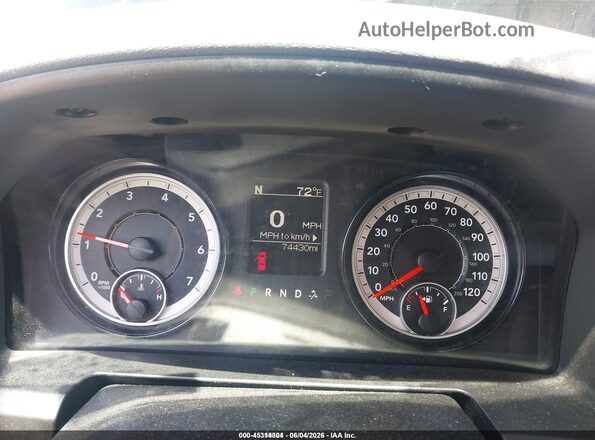 1C6RR7KT4KS649666 2019 RAM 1500 CLASSIC Black Հետևի նստատեղերի տեսք