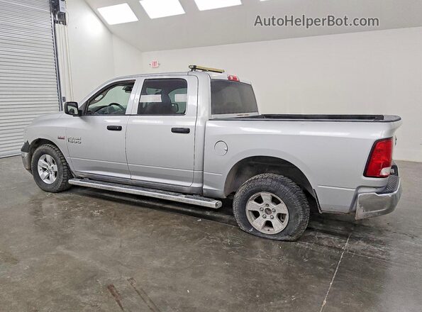 1C6RR7KT5HS626857 2017 RAM 1500 Silver Trasero izquierdo