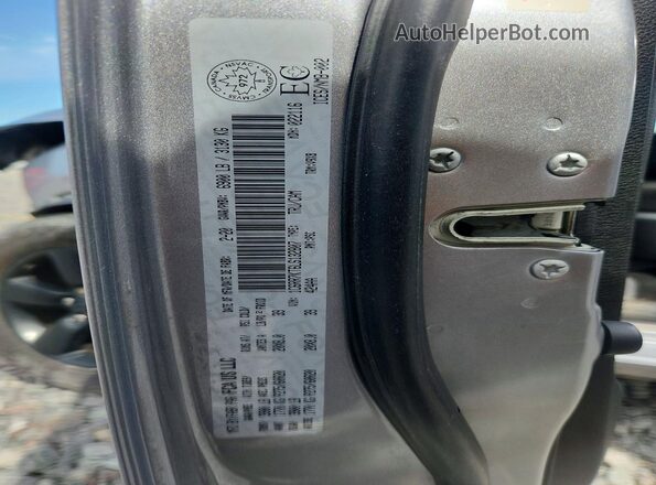 1C6RR7KT6LS132807 2020 RAM 1500 Silver VIN კოდის სტიკერის ხედი
