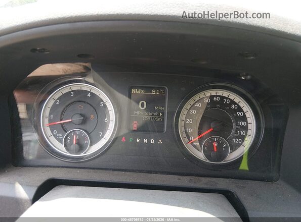 1C6RR7KT7GS360174 2016 RAM 1500 White Հետևի նստատեղերի տեսք