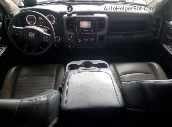 1C6RR7KT7MS560256 2021 RAM 1500 White Առջևի վահանակի տեսք