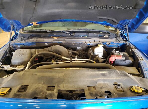 1C6RR7KT8LS112655 2020 RAM 1500 Синий Вид задней части салона