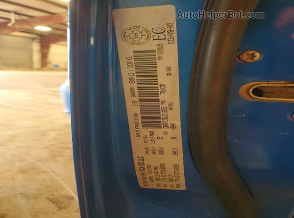 1C6RR7KT8LS112655 2020 RAM 1500 Синий Вид подкапотного пространства