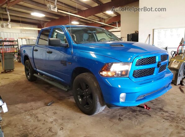 1C6RR7KT8LS112655 2020 RAM 1500 Синий Передняя правая четверть