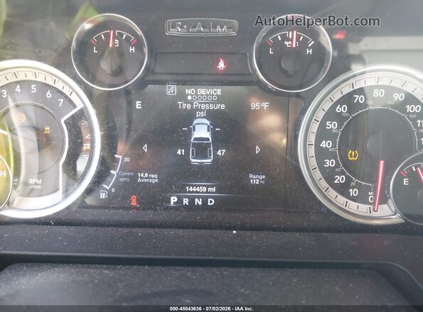 1C6RR7LG1GS158481 2016 RAM 1500 White Հետևի նստատեղերի տեսք