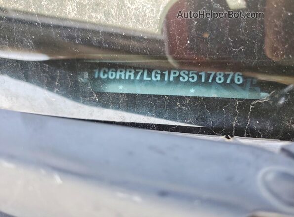 1C6RR7LG1PS517876 2023 RAM 1500 Black Engine compartment view
