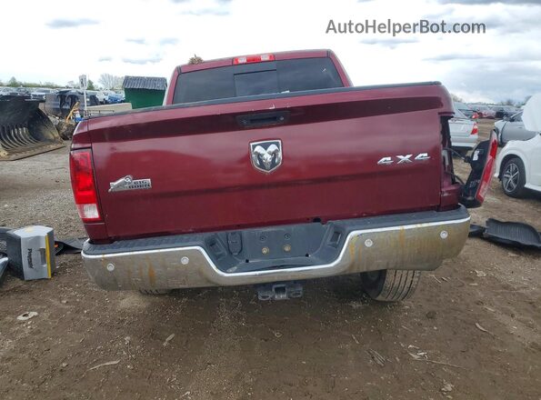 1C6RR7LG4GS408988 2016 RAM 1500 Red Vista trasera