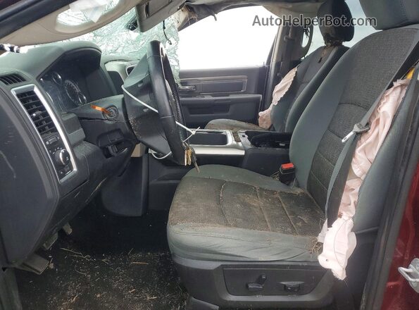 1C6RR7LG4GS408988 2016 RAM 1500 Red Vista interior delantera