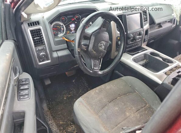 1C6RR7LG4GS408988 2016 RAM 1500 Red Vista del salpicadero