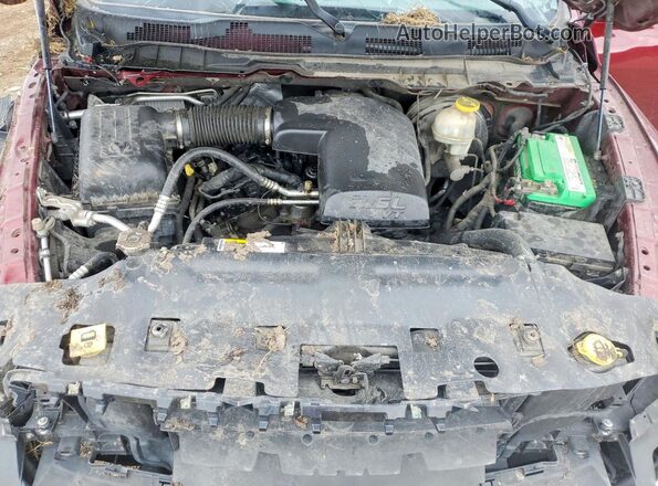 1C6RR7LG4GS408988 2016 RAM 1500 Red Vista interior trasera