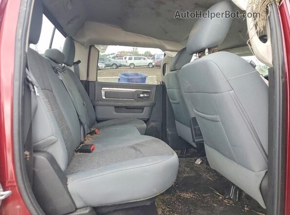 1C6RR7LG4GS408988 2016 RAM 1500 Red Vista de los asientos traseros