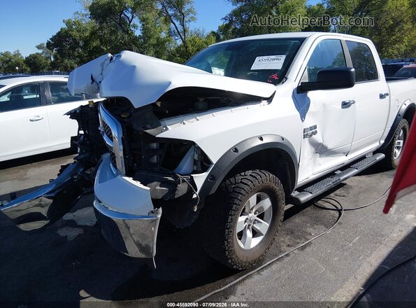 1C6RR7LG4HS568063 2017 RAM 1500 Белый Передняя левая четверть