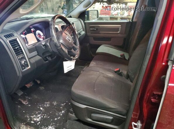 1C6RR7LG6KS740830 2019 RAM 1500 Burgundy Vista interior delantera