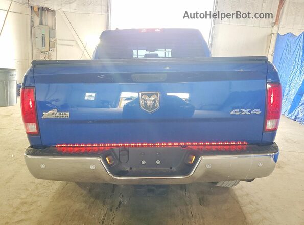 1C6RR7LG7GS379843 2016 RAM 1500 Blue Widok z tyłu