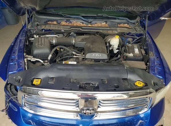1C6RR7LG7GS379843 2016 RAM 1500 Blue Widok wnętrza z tyłu