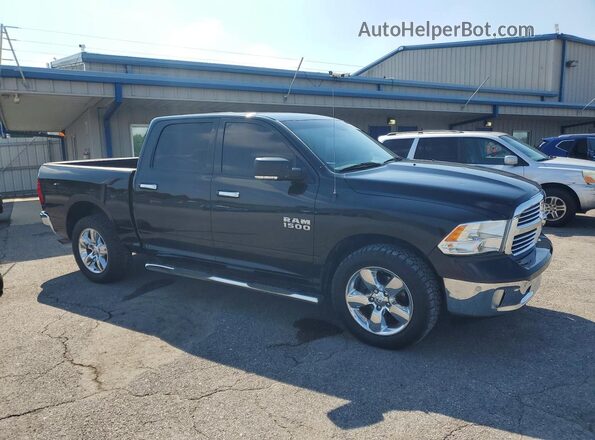 1C6RR7LG7GS401906 2016 RAM 1500 Черный Передняя правая четверть