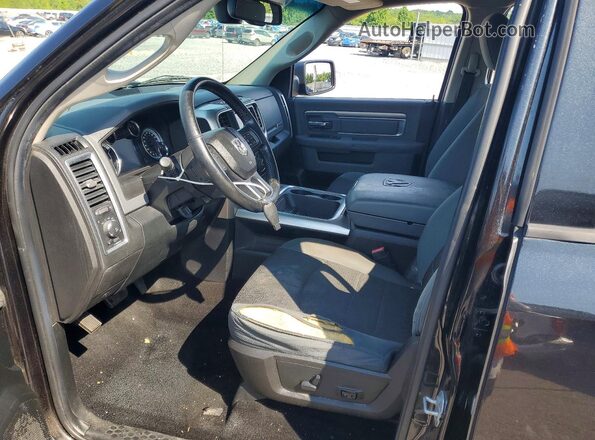 1C6RR7LG7GS401906 2016 RAM 1500 Черный Вид салона спереди