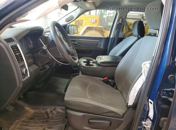 1C6RR7LG7MS542292 2021 RAM 1500 Blue Սալոնի դիմացի տեսք