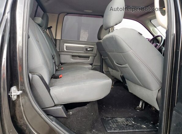 1C6RR7LG8GS340047 2016 RAM 1500 Black Vista de los asientos traseros