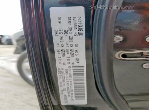 1C6RR7LG8GS340047 2016 RAM 1500 Black Vista del compartimento del motor